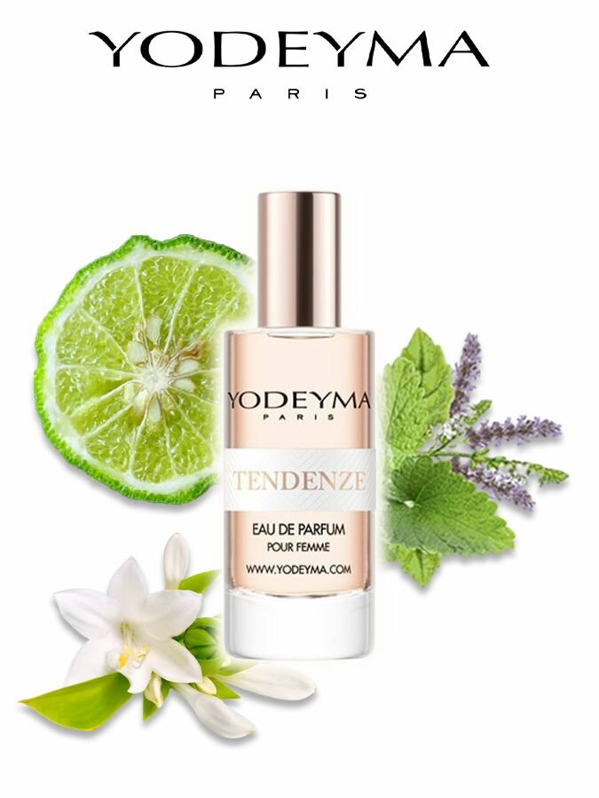 Духи женские Yodeyma "TENDENZE" 15 мл