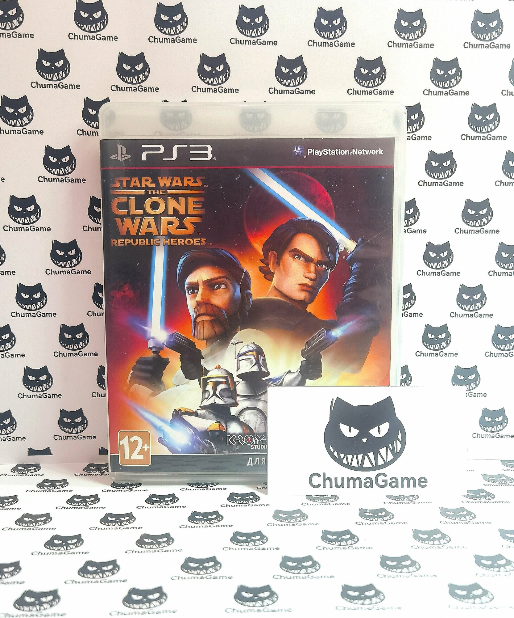 Star Wars The Clone Wars Republic Heroes (PS3) английский язык