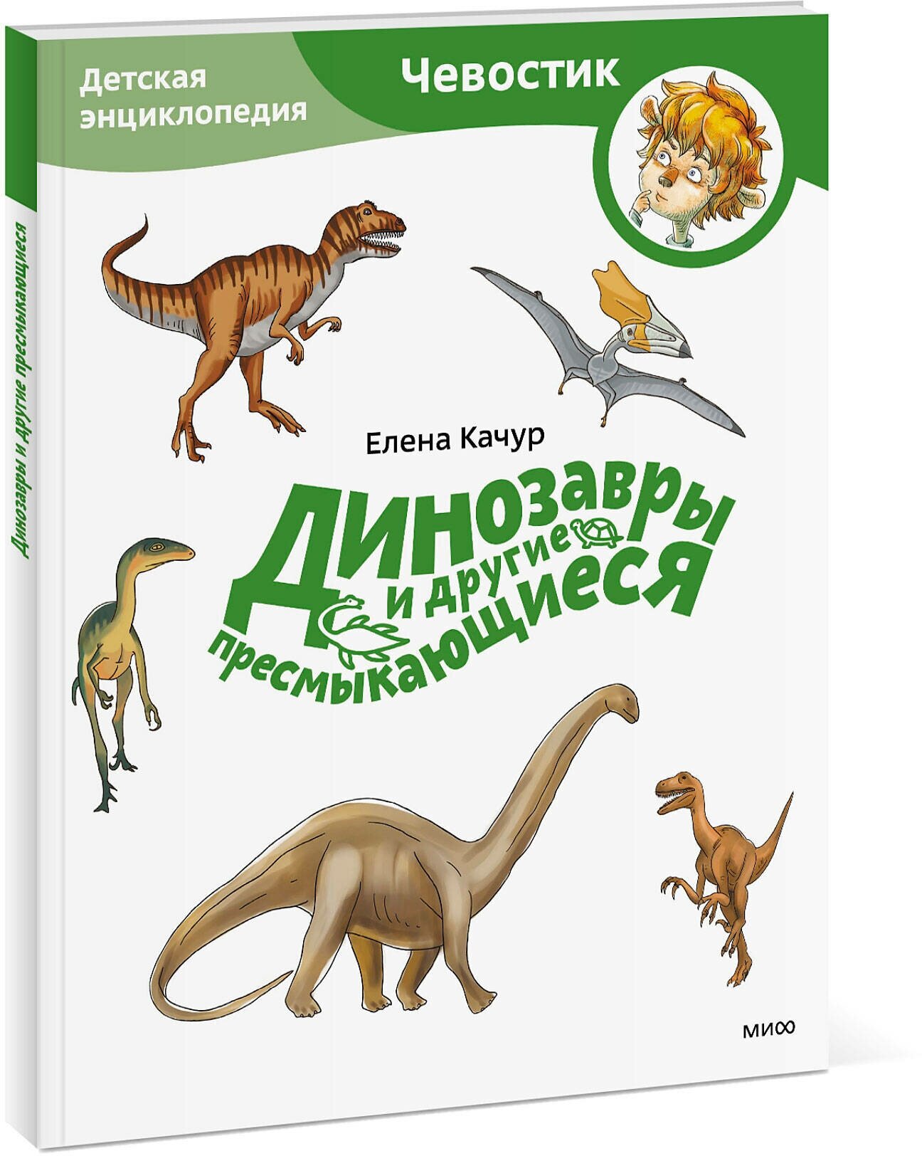 Елена Качур. Динозавры и другие пресмыкающиеся. Детская энциклопедия (Чевостик) (Paperback)