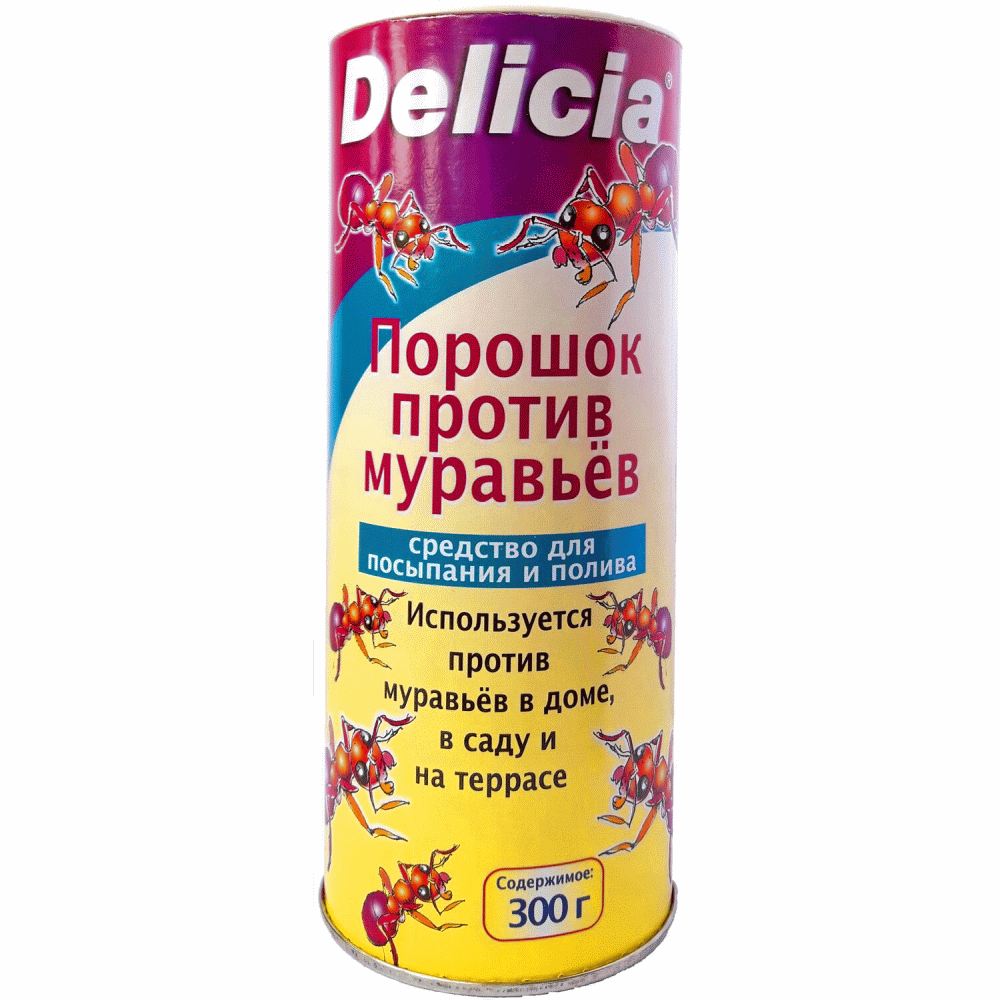 Средство для борьбы с муравьями DELICIA, порошок, 300 г - фотография № 3