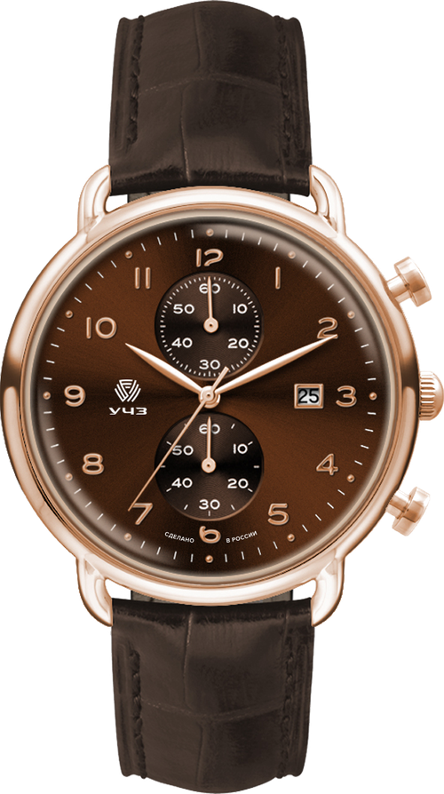 Наручные часы LINCOR Lincor UNI 3620L-2, золотой, коричневый