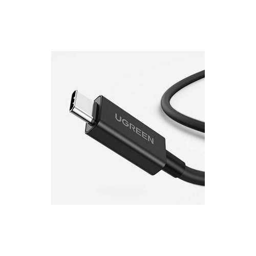 Кабель UGREEN US501 (30389) USB-C to USB-C Thunderbolt 4 Cable 40Gbps. Длина: 0,8 м. Цвет: черный