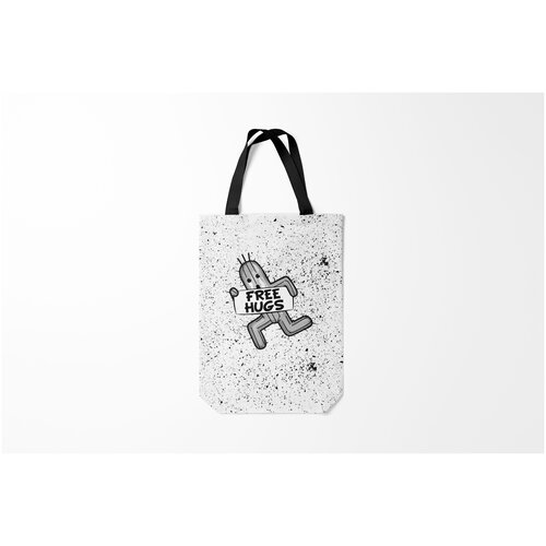 фото Сумка-шоппер / 31х42 см / геймерам / final fantasy free hugs burnettie