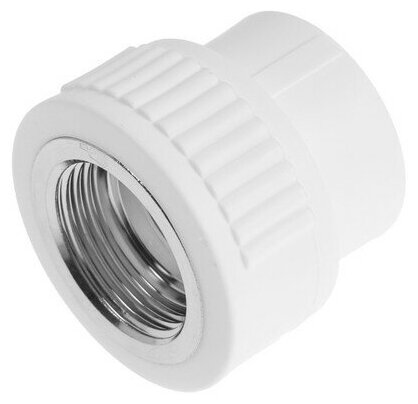 фото Муфта комбинированная TIM Tpp3031.0.03204s, d=32 мм x 1", внутренняя резьба, полипропилен