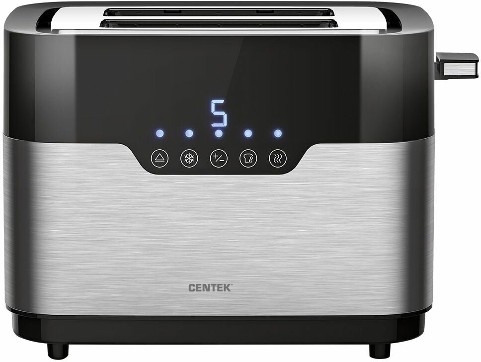 Тостер Centek CT-1423 сталь - фотография № 5