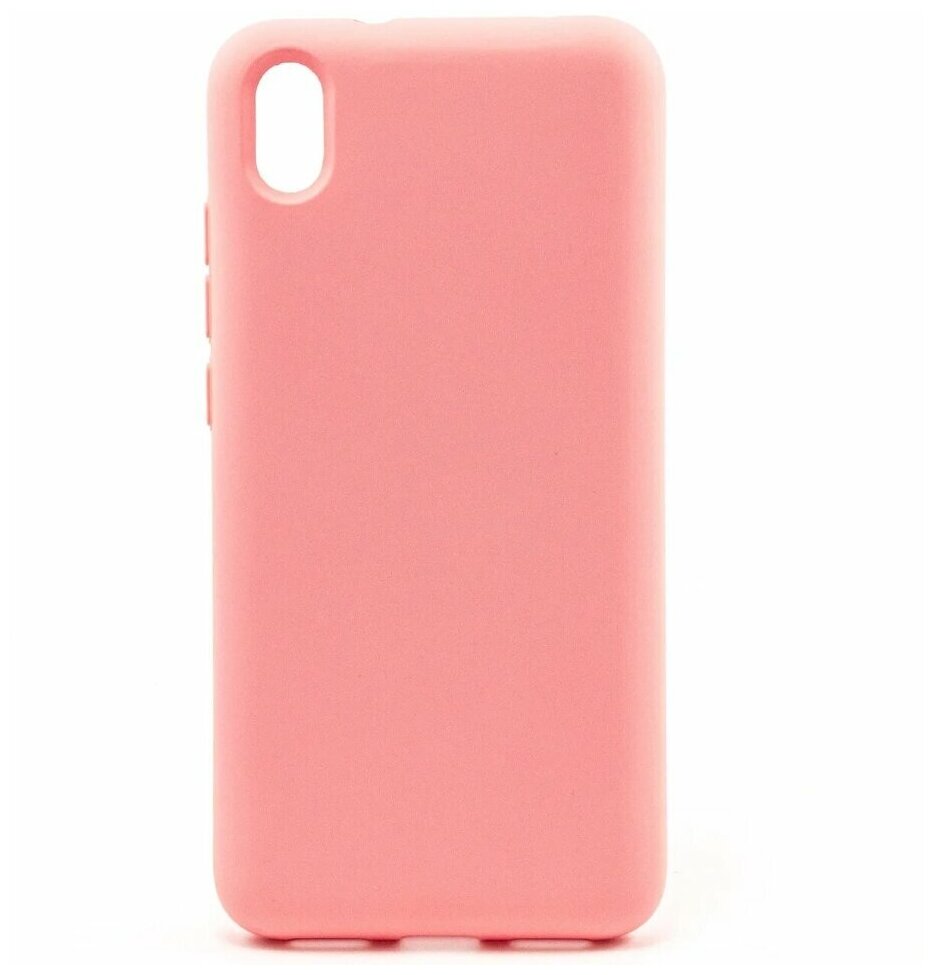 Чехол Silicone Cover без логотипа для Huawei Honor 8S/Y5 (2019) Розовый