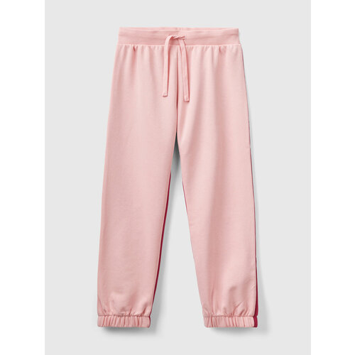 Брюки UNITED COLORS OF BENETTON, размер 168 (KL), розовый брюки united colors of benetton размер 168 kl синий