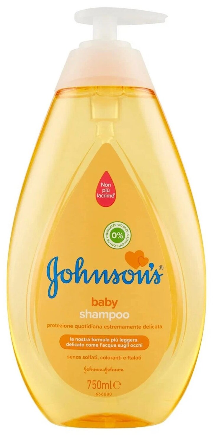 Johnson's Baby Детский шампунь для волос