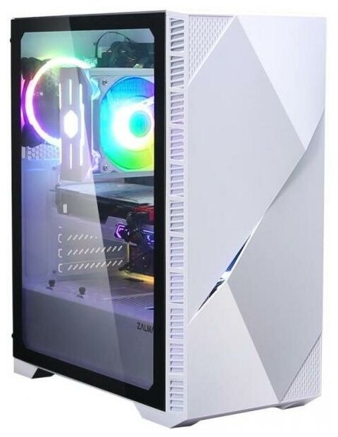 Корпус ATX Zalman Z3 Iceberg Без БП белый