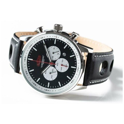 Хронограф Jaguar Heritage Watch, White/Black