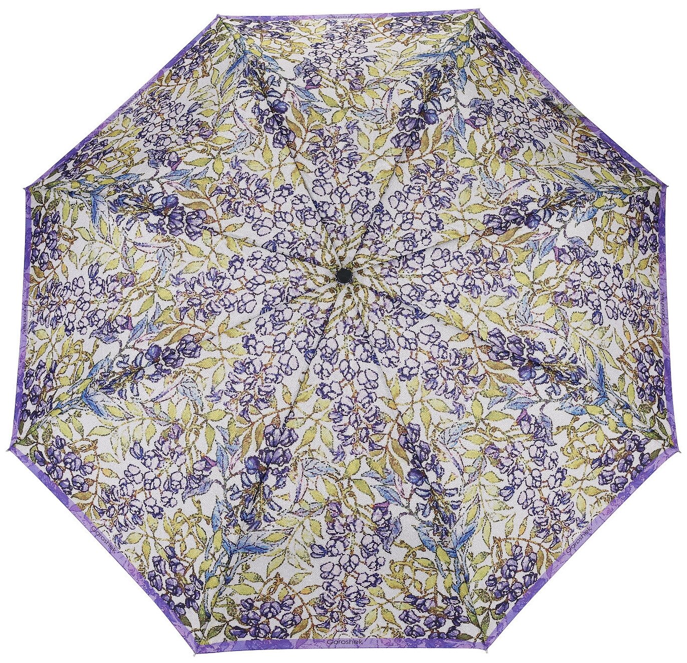 Зонтик женский складной Goroshek 637696-32 Цветочный узор