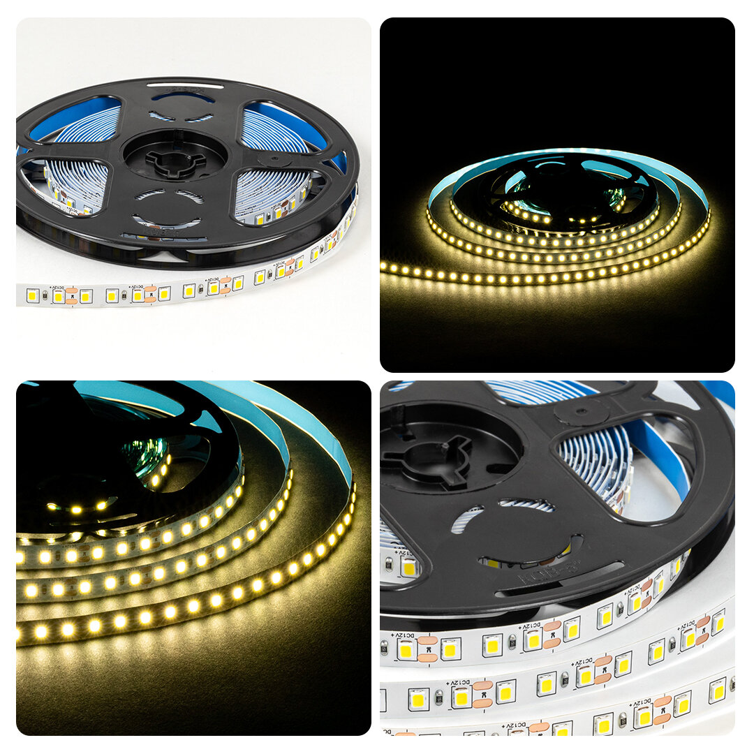 Светодиодная лента Apeyron LSE-257 12В, 9,6Вт/м, smd2835, 120д/м, IP20, 7Лм/чип, ширина подложки 8мм, 5м, д/б, 4000К - фотография № 9