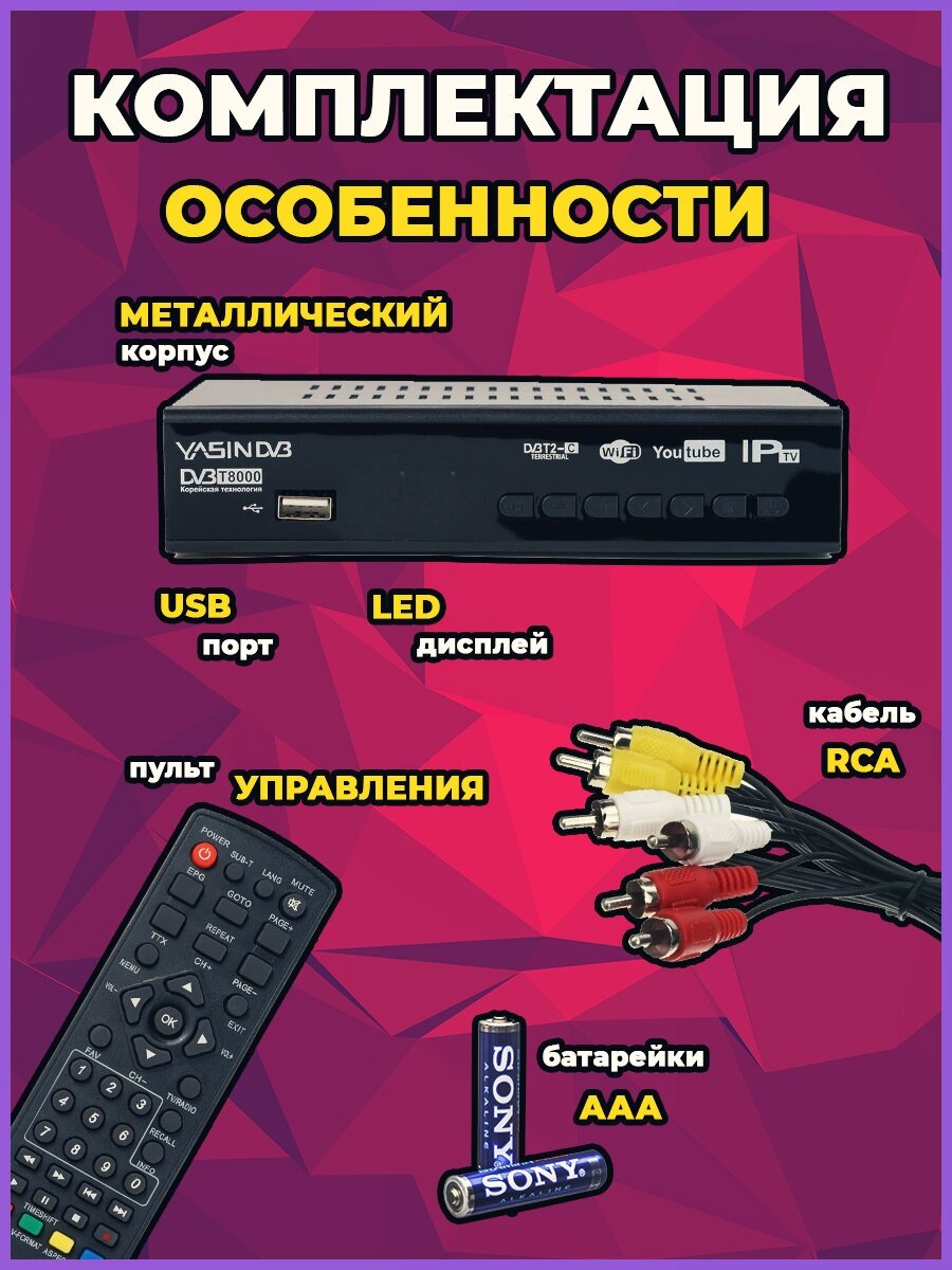 ТВ-тюнер Openbox DVB-009 — фото 14