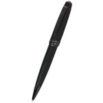 Шариковая ручка Cross Bailey Matte Black Lacquer. Корпус - латунь, покрытая чёрным матовым лаком. AT0452-19. - изображение