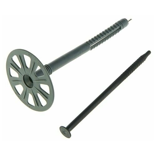 Дюбель для теплоизоляции с пластиковым гвоздем 