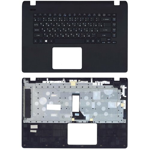 Клавиатура для ноутбука Acer Aspire ES1-511 черная топ-панель 4055₽