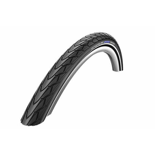 покрышка 20x2 15 55 406 05 11100303 big apple perf raceguard b b sk rt светоотражающая полоса hs430 ec 67epi schwalbe Велопокрышка 26 x 1.50 (40-559) MARATHON RACER Perf (светоотр полоса) SCHWALBE