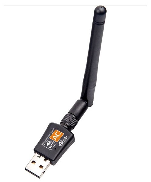 Wi-Fi адаптер RITMIX RWA-250 USB черный