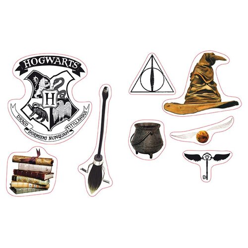 Наклейки Harry Potter Magical Objects ABYDCO412 кружка abystyle harry potter чемоданчик гарри