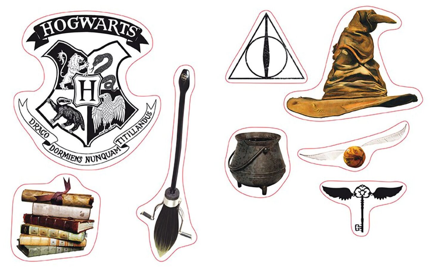 Наклейки Harry Potter Magical Objects ABYDCO412
