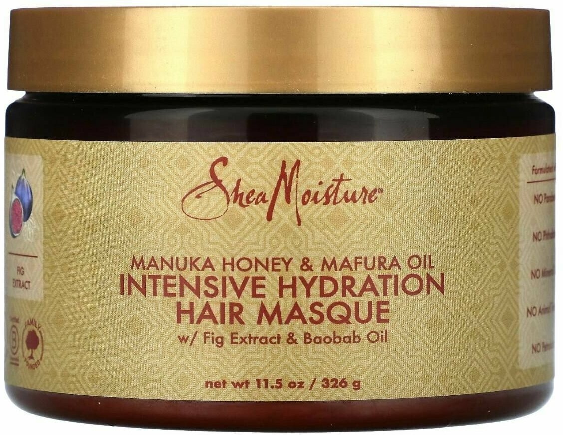 Маска для увлажнения волос, Shea Moisture, Intensive Hydration Hair Masque, 326 гр