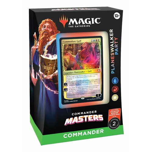 MTG: Командирская Колода Planeswalker Party Commander Masters mtg колода commander 2018 adaptive enchantment