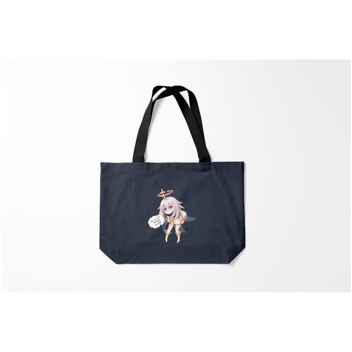 фото Сумка-шоппер / 46х35 см / геймерам / разные игры genshin impact burnettie