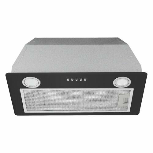 Встраиваемая вытяжка Hyundai HBB 6033 BK управление кнопочное черный 1048600₽