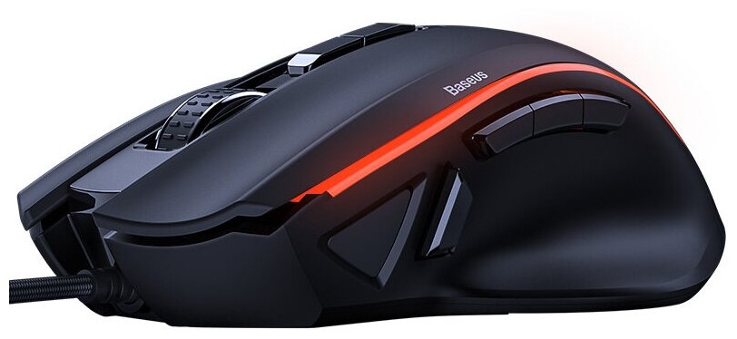 Игровая мышь Baseus Gamo 9 с Программированим кнопок GMGM01-01 Черный