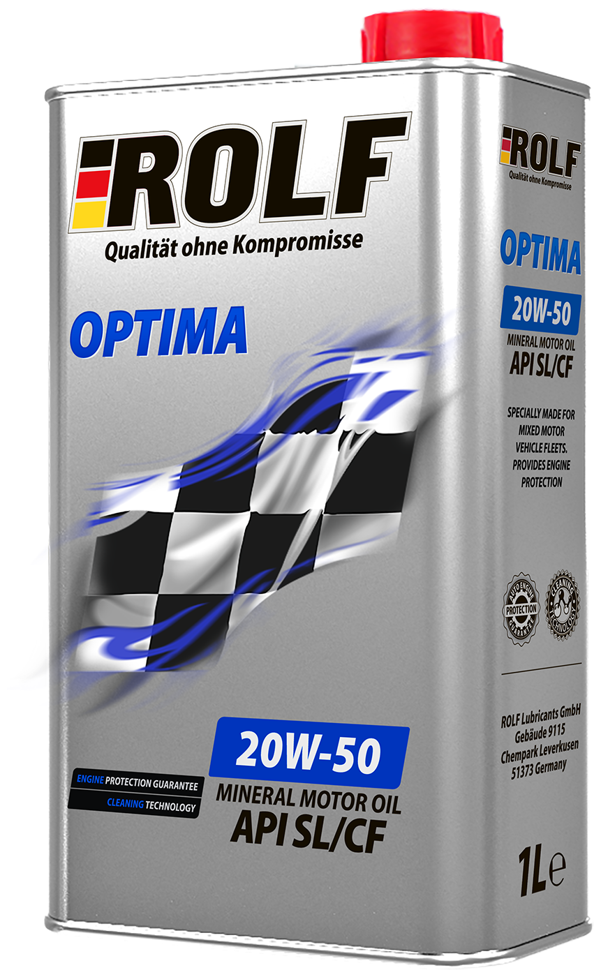 ROLF Optima Sae 20w50api Sl/Cf