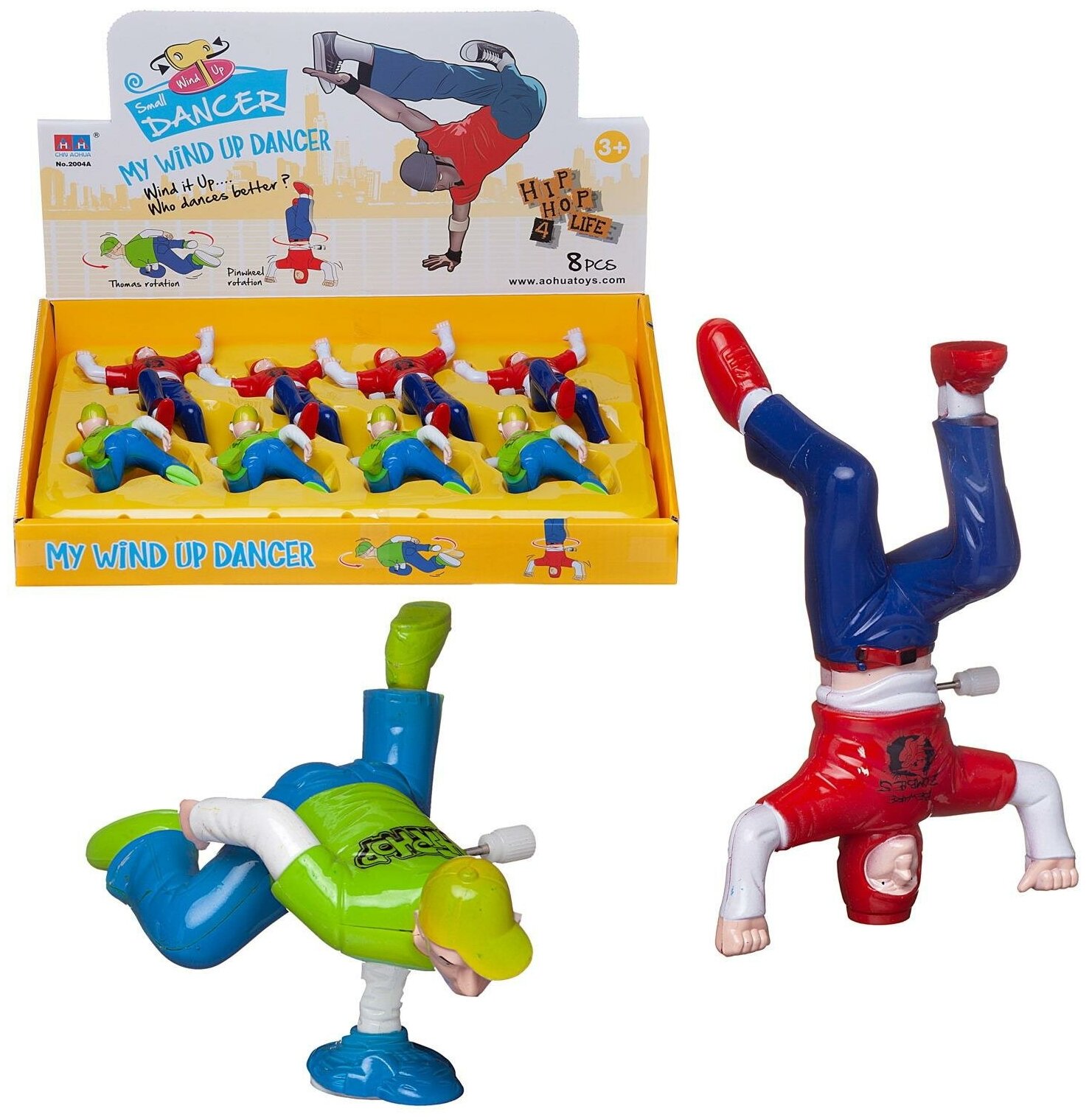 Игрушка заводная Танцор - Junfa Toys [WE-11264]