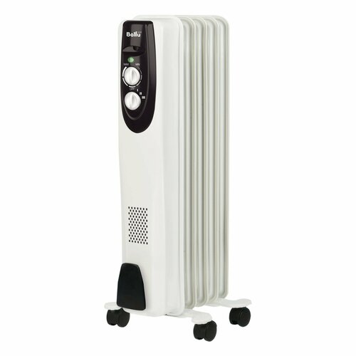 Масляный радиатор Ballu Classic BOHCL-05 1 кВт 15 м колеса в комплекте белый 349000₽