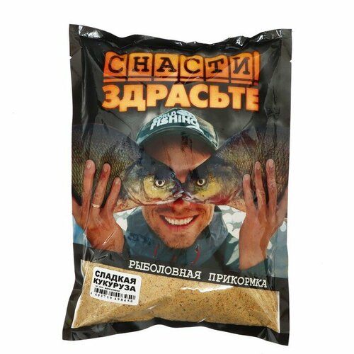фото Прикормка "снасти здрасьте", сладкая кукуруза, 800 г