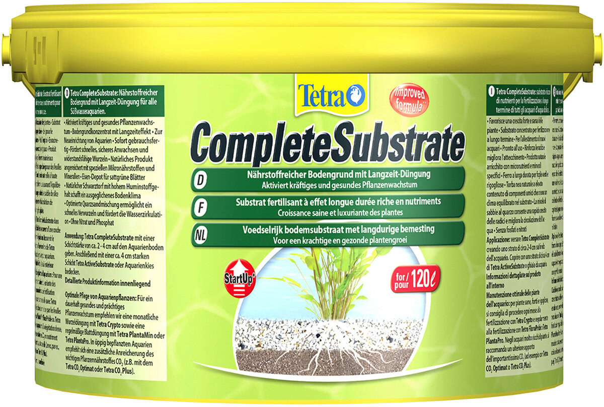 Грунт для аквариума Tetra CompleteSubstrate питательный (5 кг)