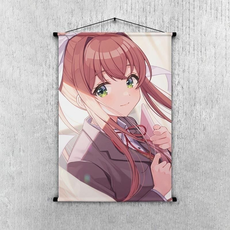 Гобелен по аниме Doki doki - Моника 60*40 см, арт. 40_Gb0101