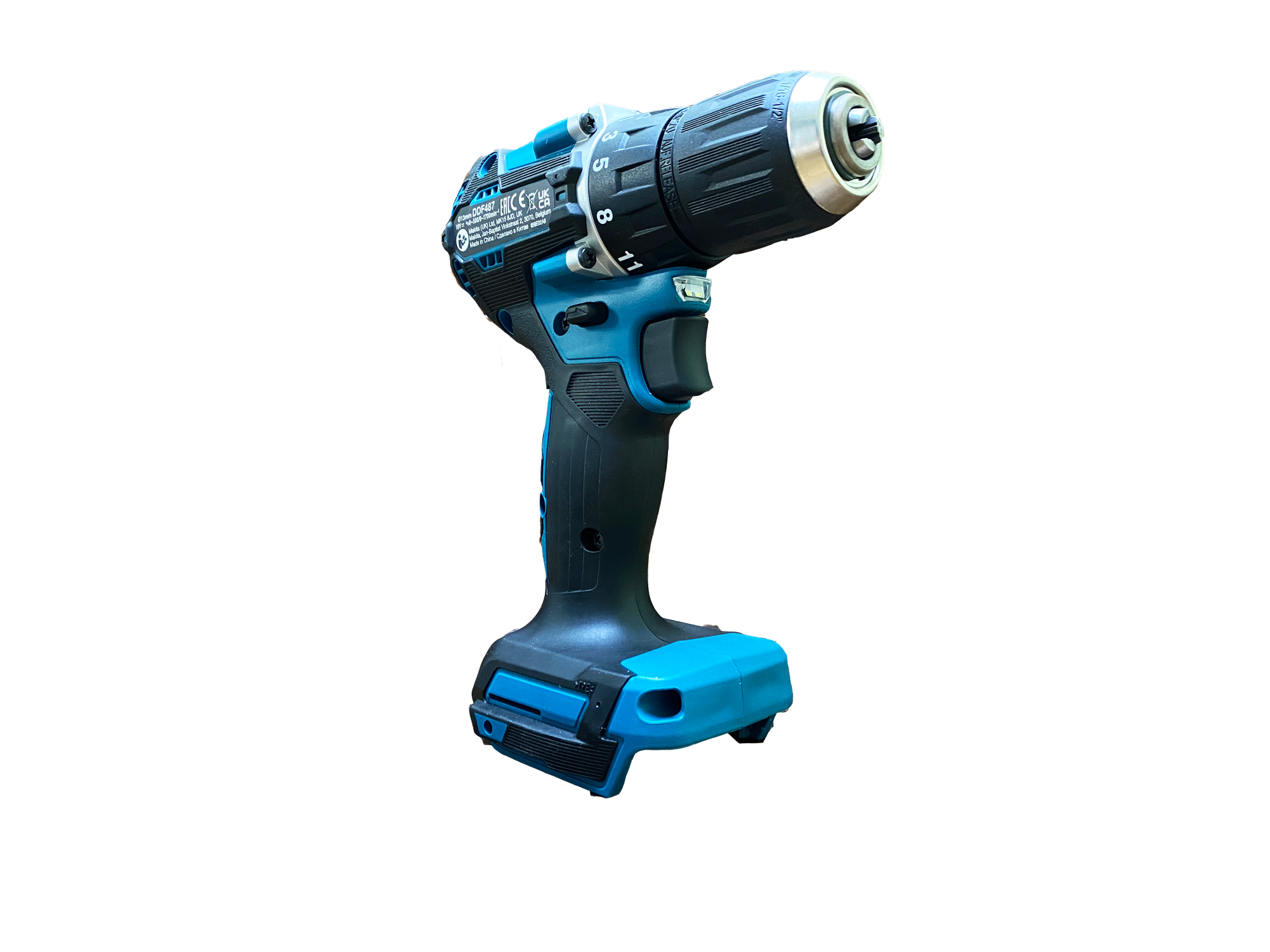 Дрель-шуруповерт Makita DDF487J - фотография № 3