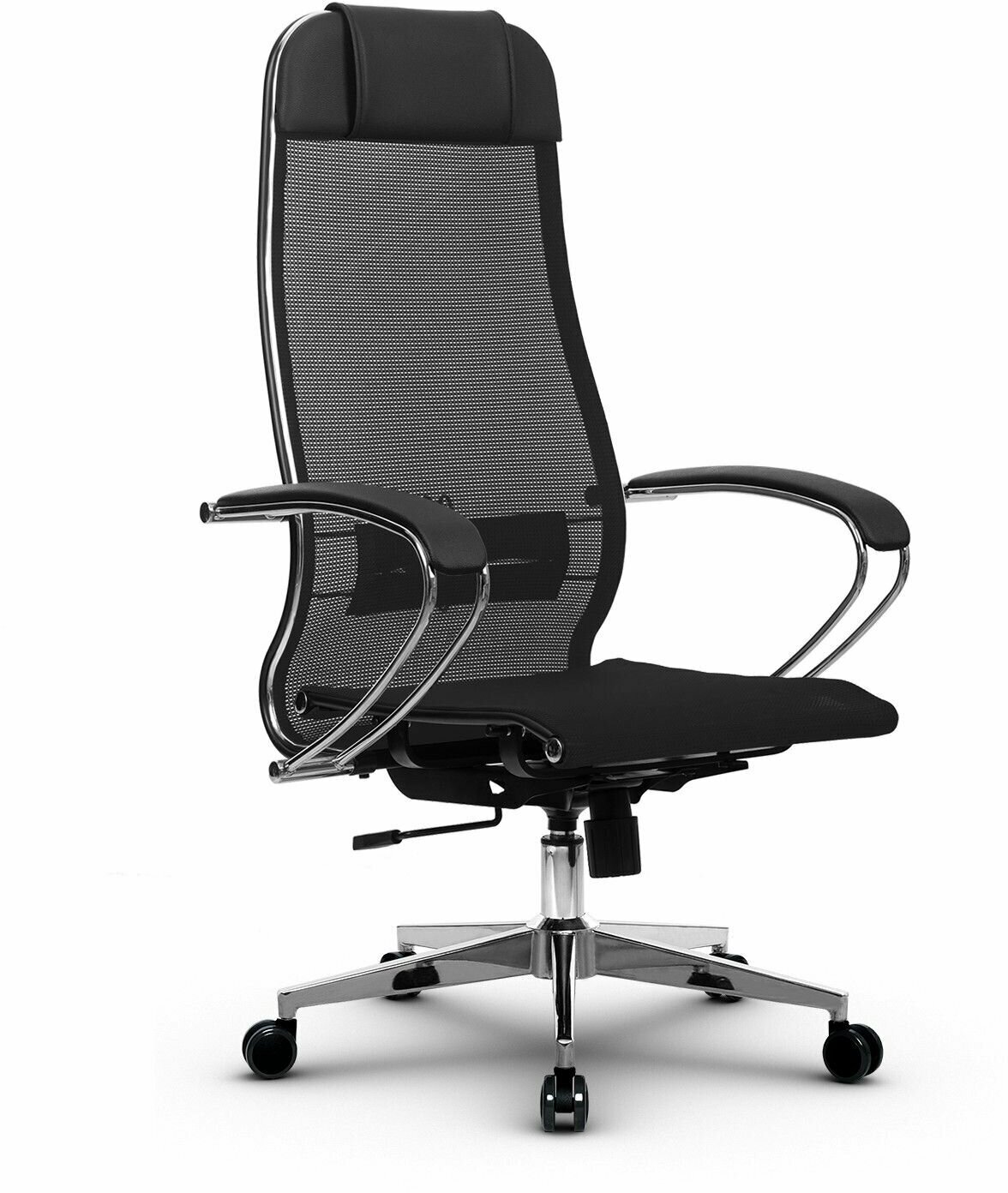 Компьютерное кресло Metta MPRU, кресло офисное, кресло компьютерное, кресло для дома и офиса, кресло Metta (Черный)