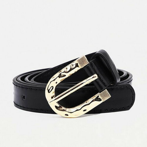 фото Ремень сима-ленд, размер 110, черный сима-лэнд