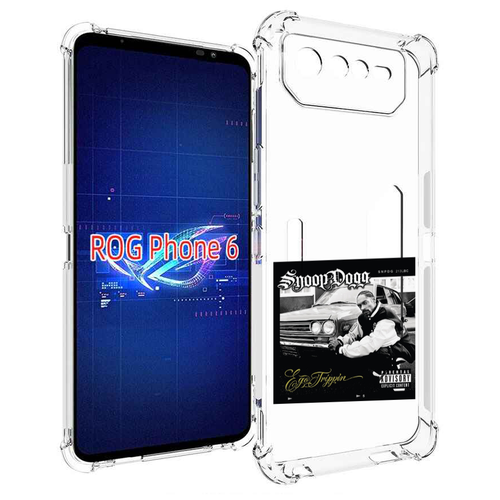 Чехол MyPads Snoop Dogg EGO TRIPPIN’ для Asus ROG Phone 6 задняя-панель-накладка-бампер чехол mypads snoop dogg ego trippin’ для honor 70 задняя панель накладка бампер