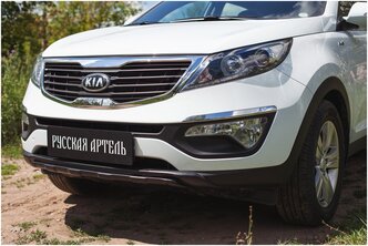 KIA Sportage Тюнинг обвес переднего бампера Вар.2 TOKS028100