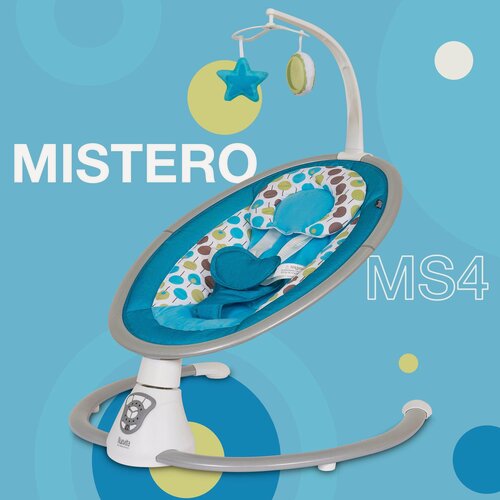 Изображение товара Электрокачели для новорожденного Nuovita Mistero MS4 (Синий шар)