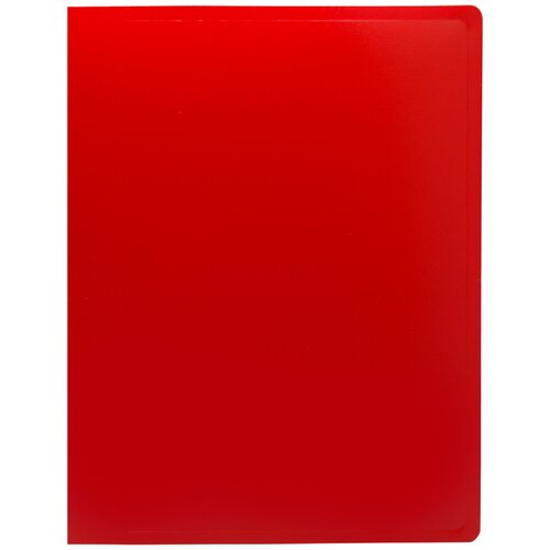 Набор из 25 штук Папка с 40 прозрачными вкладышами Buro -ECB40RED A4 пластик 0.5мм красный