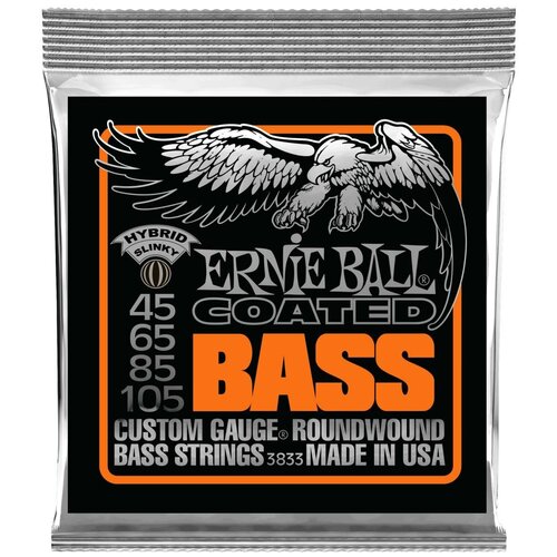 Струны для бас-гитары Ernie Ball 3833