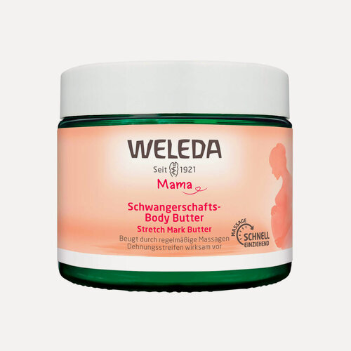 Изображение товара Weleda Линия для беременных и кормящих Р Крем-butter для профилактики растяжек 150 мл 00614400