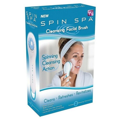 Электрическая щеточка для лица Spin spa Cleansing Facial Brush