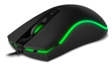 Мышь Sven RX-530S чёрная бесшумн клав 31кл 800-1200DPI блист 1076₽