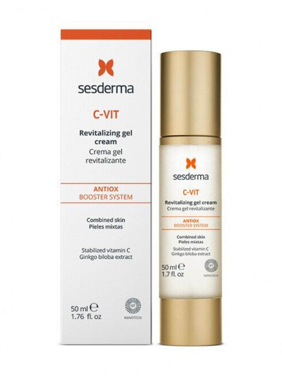 Крем-гель SESDERMA C-VIT Крем гель для лица омолаживающий, 50 мл — фото 1