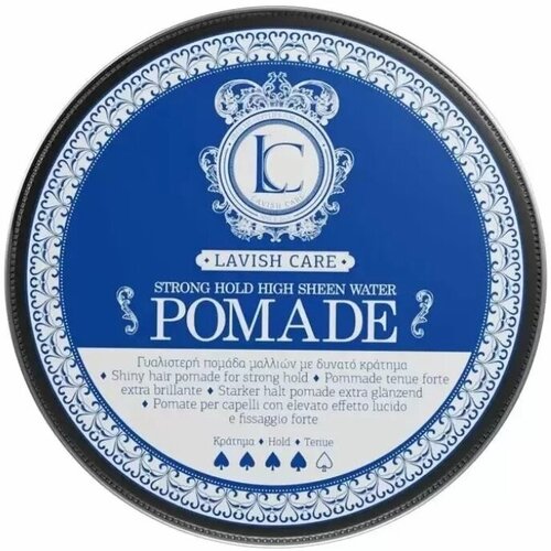 Lavish Care Strong Hold High Sheen Water Pomade - Помада для укладки волос 100 мл