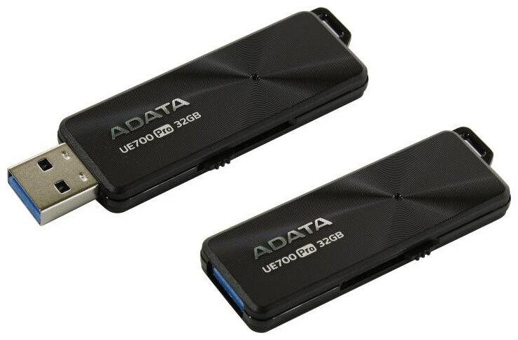 Флешка A-Data UE700 Pro AUE700PRO-128G-CBK 128ГБ USB3.0 черный - фото №10