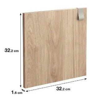 фото Фасад SPACEO KUB, 32.2x32.2 см, ЛДСП, фасад для стеллажа книжного, лофт, детский, в гостиную, для школьника. Для хранения игрушек, одлежды, обуви